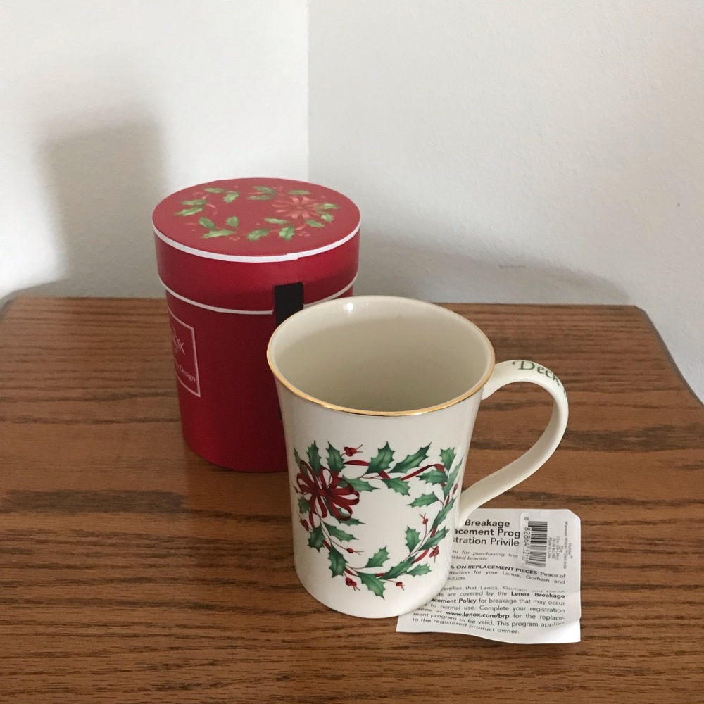 ‼️SALE‼️Vintage Lenox Christmas Mugs With Boxes - Picture 11 of 14